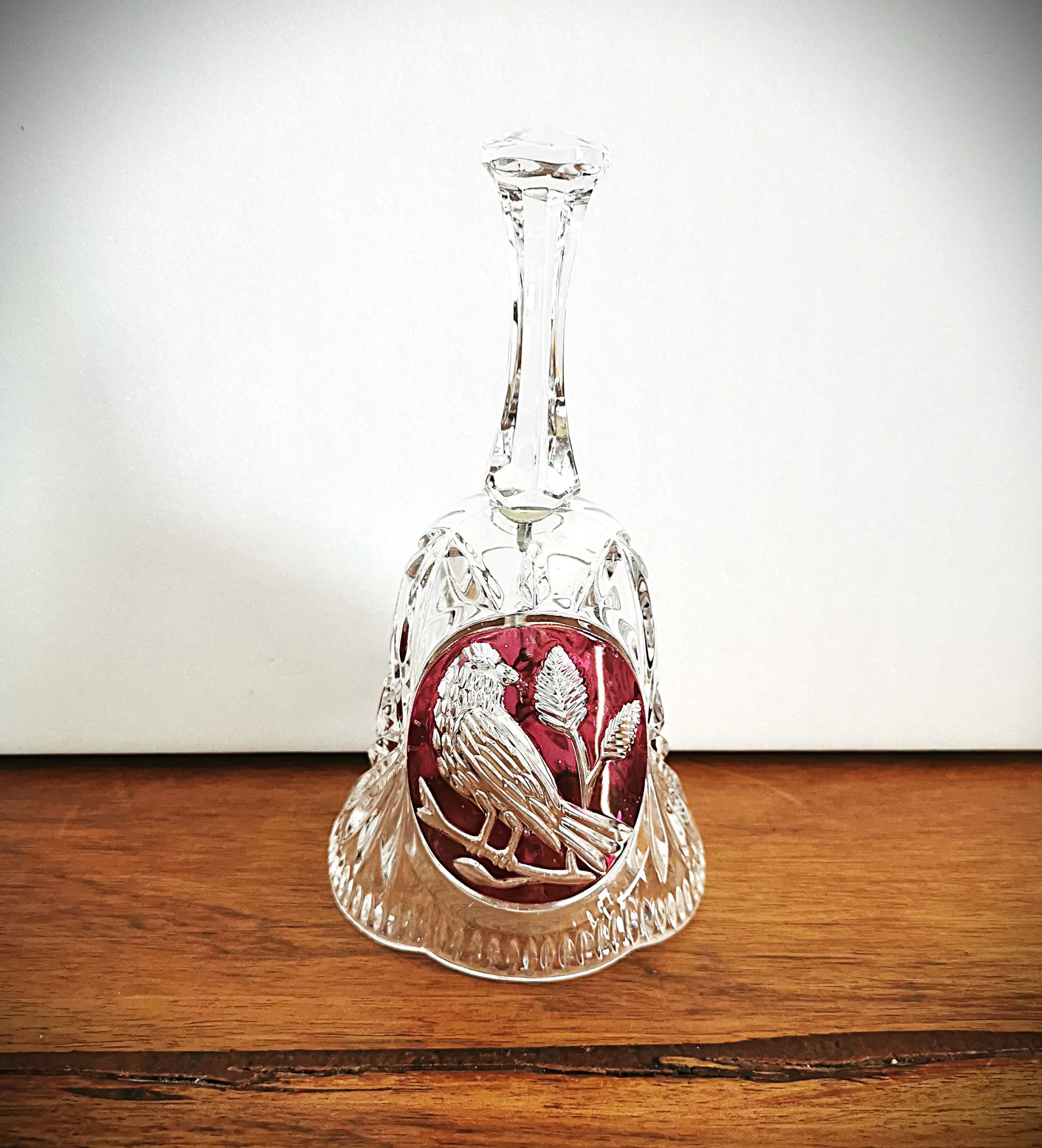 VD675 Clochette Cristal Oiseau Pass Antiq - Achat et vente d'oeuvres d'art